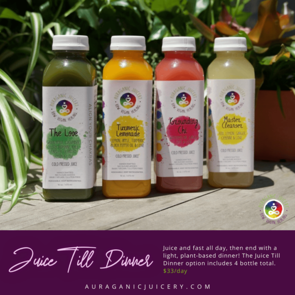 Aura Cleanse juice program for a healthy lifestyle